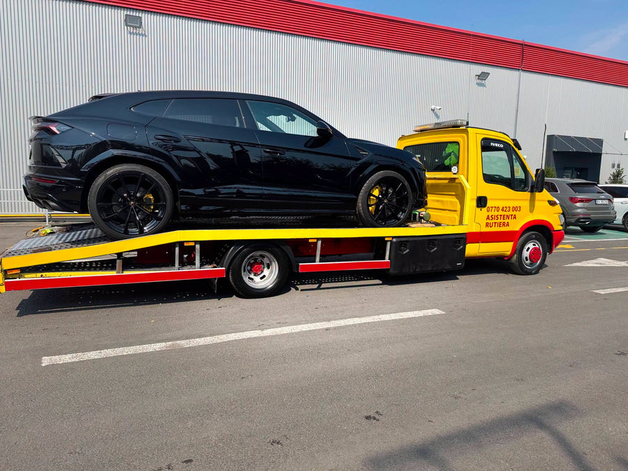 Tractare vehicul greu
